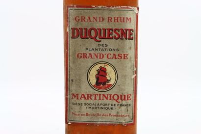 1 bouteille de RHUM Duquesne des plantations...