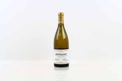 1 bouteille de MONTRACHET 2014 du Domaine...