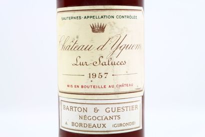1 bouteille de SAUTERNE Lur-Saluces 1957...