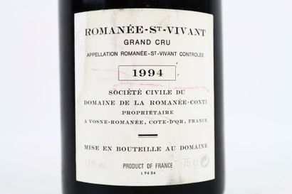 1 bouteille de ROMANEE-SAINT-VIVANT 1994...