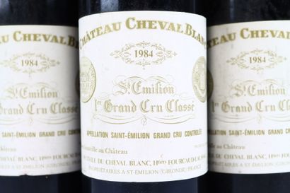 3 bouteilles de SAINT-EMILION 1984 du Château...