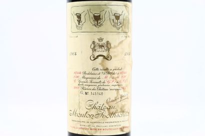 1 bouteille de PAUILLAC 1964 du Château MOUTON...