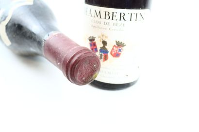 Réunion de 1 bouteille et 1 Magnum de CHAMBERTIN...