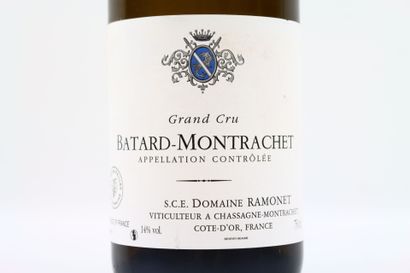1 bouteille de BATARD-MONTRACHET 2007 du...