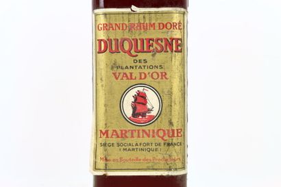1 bouteille de RHUM DUQUESNE des Plantations...