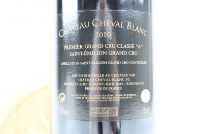 1 bouteille de SAINT-EMILION 2010 du Château...