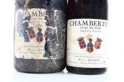 Réunion de 1 bouteille et 1 Magnum de CHAMBERTIN...