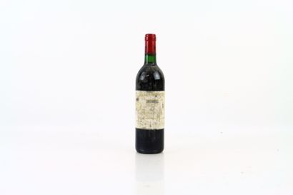 1 bouteille de SAINT-EMILION 1990 du Château...