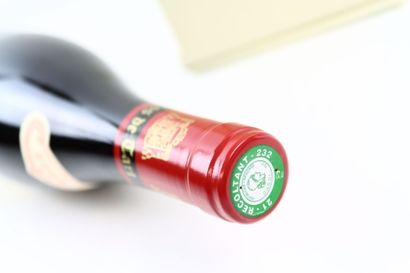 1 bouteille de CLOS de TART 2008 du Domaine...