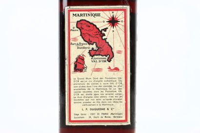1 bouteille de RHUM DUQUESNE des Plantations...