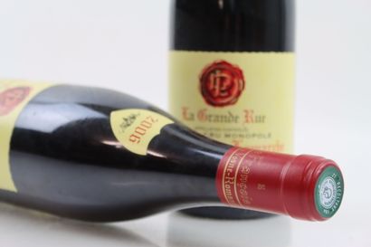 2 bouteilles de LA GRANDE RUE Monopole 2006...