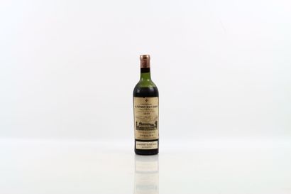 1 bouteille de GRAVES 1944 du Château LA...