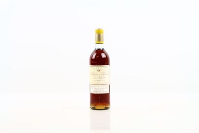 1 bouteille de SAUTERNE Lur-Saluces 1957...