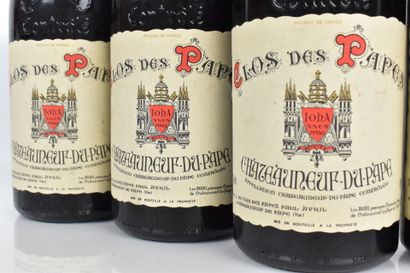 6 bouteilles de CHATEAUNEUF-DU-PAPE 1996...