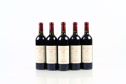5 bouteilles d'ALPILLES 2012 du Domaine de...