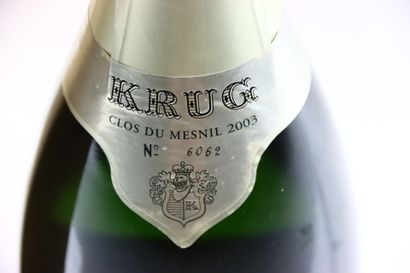 1 bouteille de CHAMPAGNE Brut blanc de blancs...