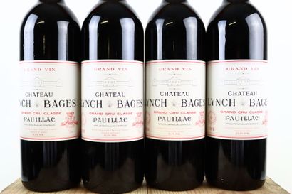 12 Bouteilles PAUILLAC 1988 du Château LYNCH...