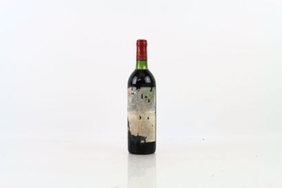 1 bouteille de PAUILLAC 1982 du Château MOUTON...