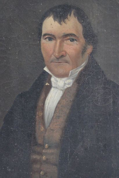 School of the XIXth century.
Portrait of...