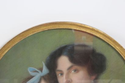 Nineteenth century school. 
Portrait of a...
