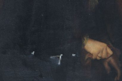 François REYNAUD (1825-1909).
Presumed portrait...