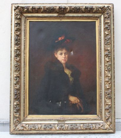 François REYNAUD (1825-1909).
Presumed portrait...