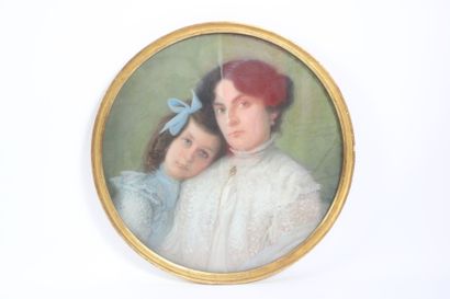 Nineteenth century school. 
Portrait of a...