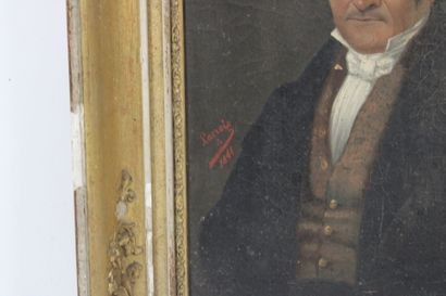 School of the XIXth century.
Portrait of...