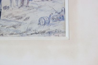Hugo DE FICHTNER (1872-1944).
Napoleonic...