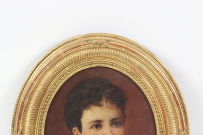 19th century school.
Portrait of a young...