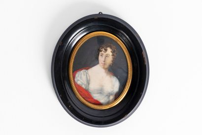 19th century school,
Bust portrait of a young...