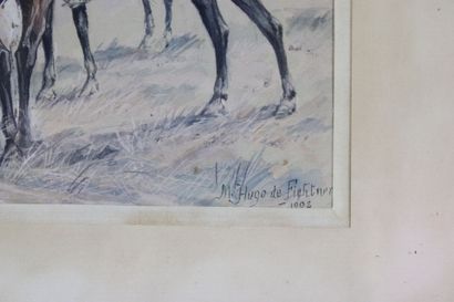 Hugo DE FICHTNER (1872-1944).
Napoleon on...