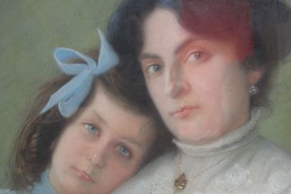 Nineteenth century school. 
Portrait of a...