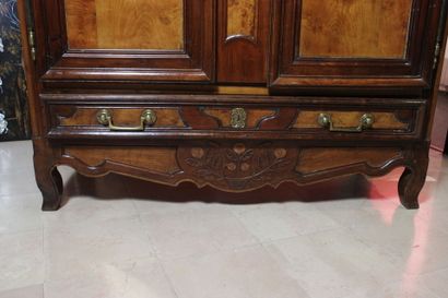 Bedroom, including a wardrobe and a wooden...