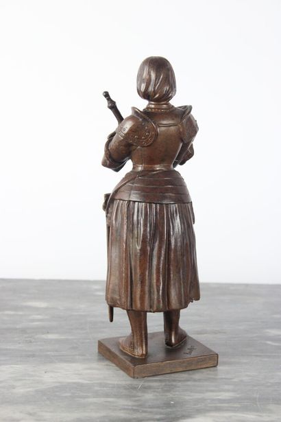 Eutrope BOURET (1833-1906).
Joan of Arc,...