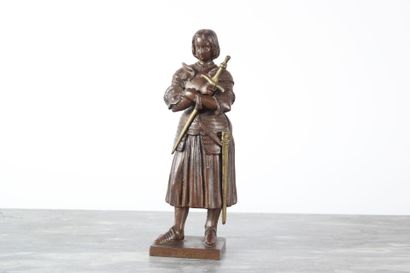 Eutrope BOURET (1833-1906).
Joan of Arc,...