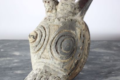 Gurunsi mask, Burkin Faso.
Carved wooden...