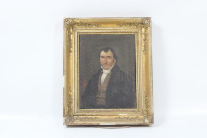 School of the XIXth century.
Portrait of...