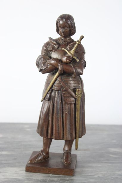 Eutrope BOURET (1833-1906).
Joan of Arc,...