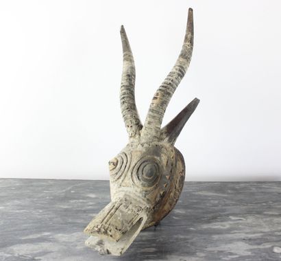 Gurunsi mask, Burkin Faso.
Carved wooden...