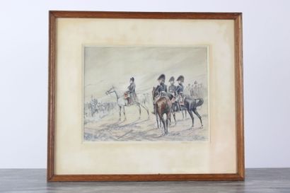 Hugo DE FICHTNER (1872-1944).
Napoleon on...