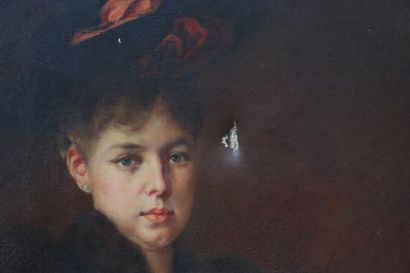 François REYNAUD (1825-1909).
Presumed portrait...