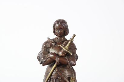 Eutrope BOURET (1833-1906).
Joan of Arc,...