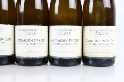 Réunion de 6 bouteilles de SAINT-AUBIN 1er...
