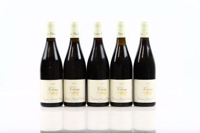 5 bouteilles de VOLNAY 2007 du Domaine Chantal...