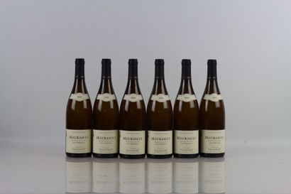 6 bouteilles de MEURSAULT Les Vireuils 2022...