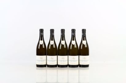 5 bouteilles de CHASSAGNE-MONTRACHET 1er...
