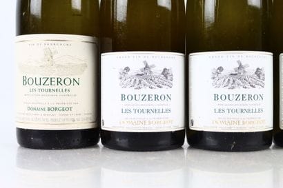 Réunion de 6 bouteilles de BOUZERON Les Tournelles...