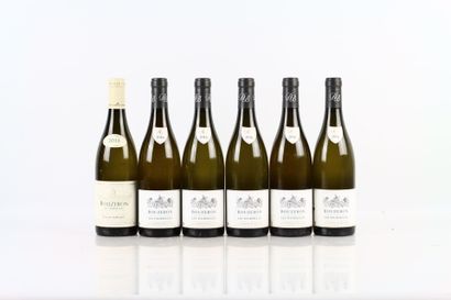 Réunion de 6 bouteilles de BOUZERON Les Tournelles...