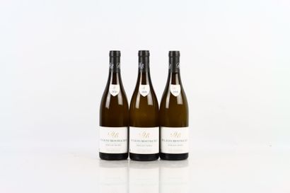 3 bouteilles de PULIGNY-MONTRACHET Vieilles...